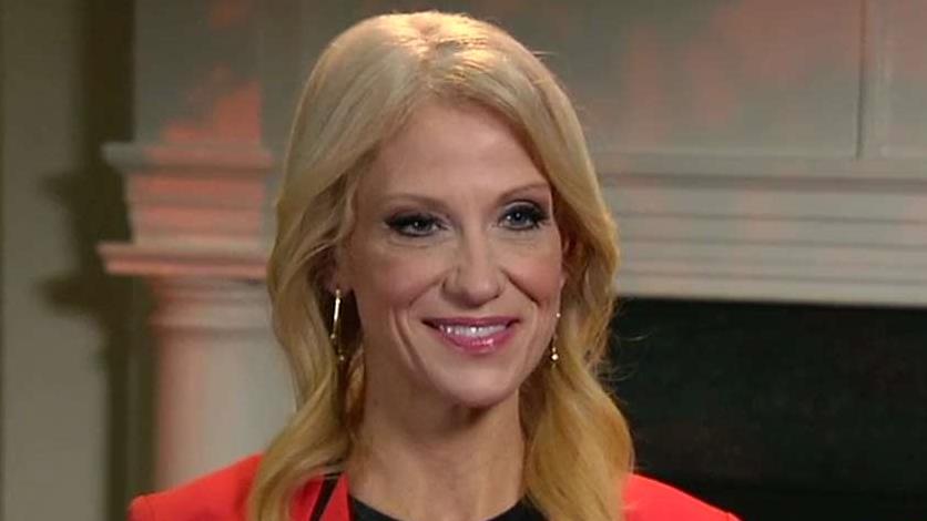 Kellyanne Conway calls on the media to give Trump a chance