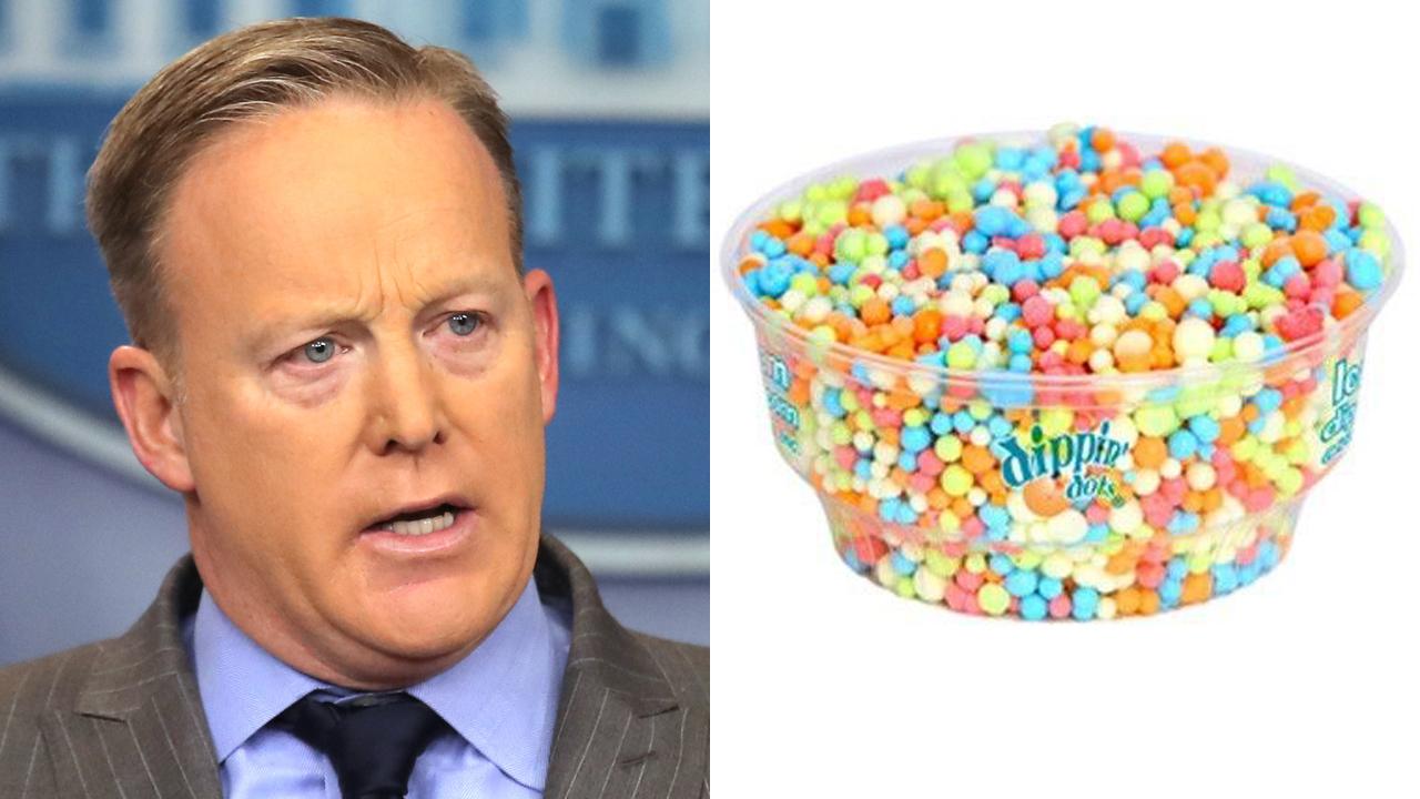Sean Spicer's long-running feud with Dippin' Dots revealed
