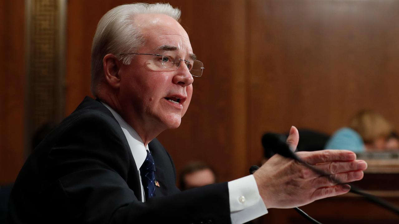 Ethics questions raised over Trump's pick for HHS secretary