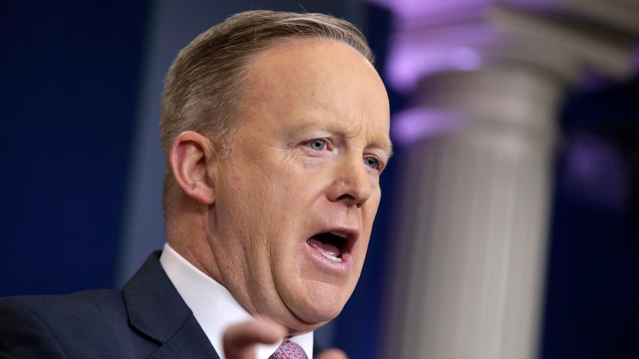 Sean Spicer hit with voter fraud questions