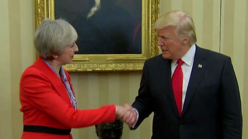 President Trump renews America's relationship with the UK