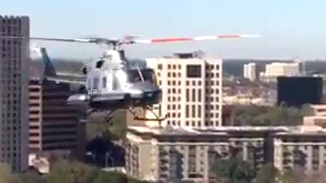 Low-flying helicopter shocks Houston residents 