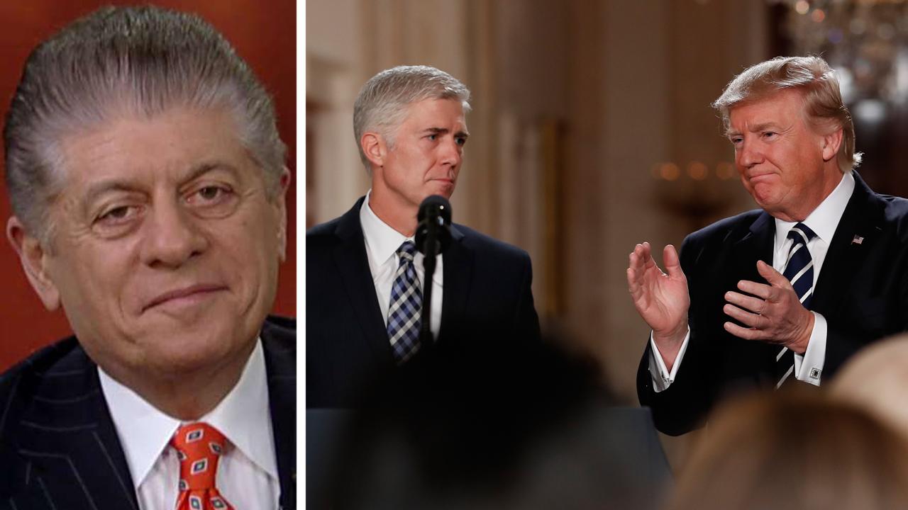 Judge Napolitano: Gorsuch is the most Scalia-like pick