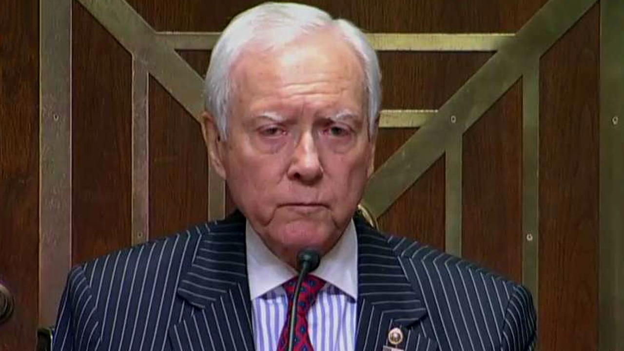 Sen. Hatch scolds Democrats: 'They should be ashamed'