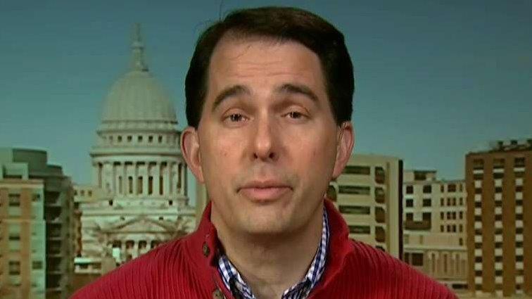 Walker: We said we'd stand up for the hard-working taxpayer