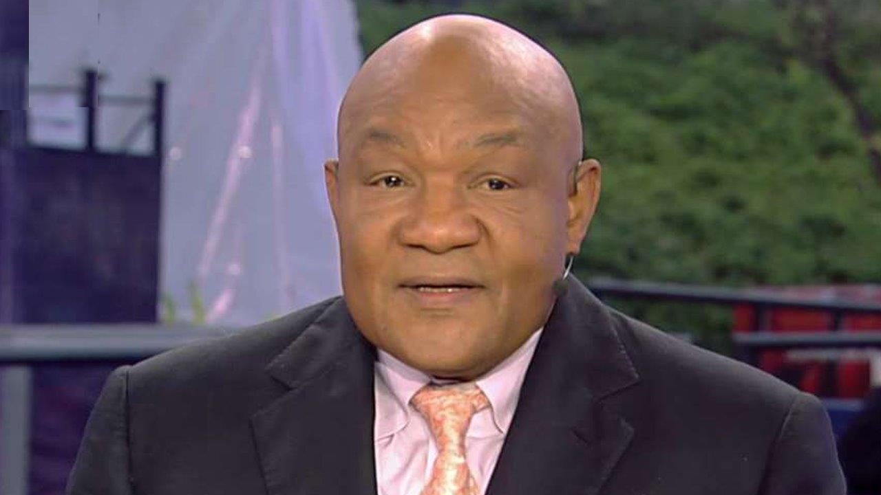 George Foreman on Trump, small businesses