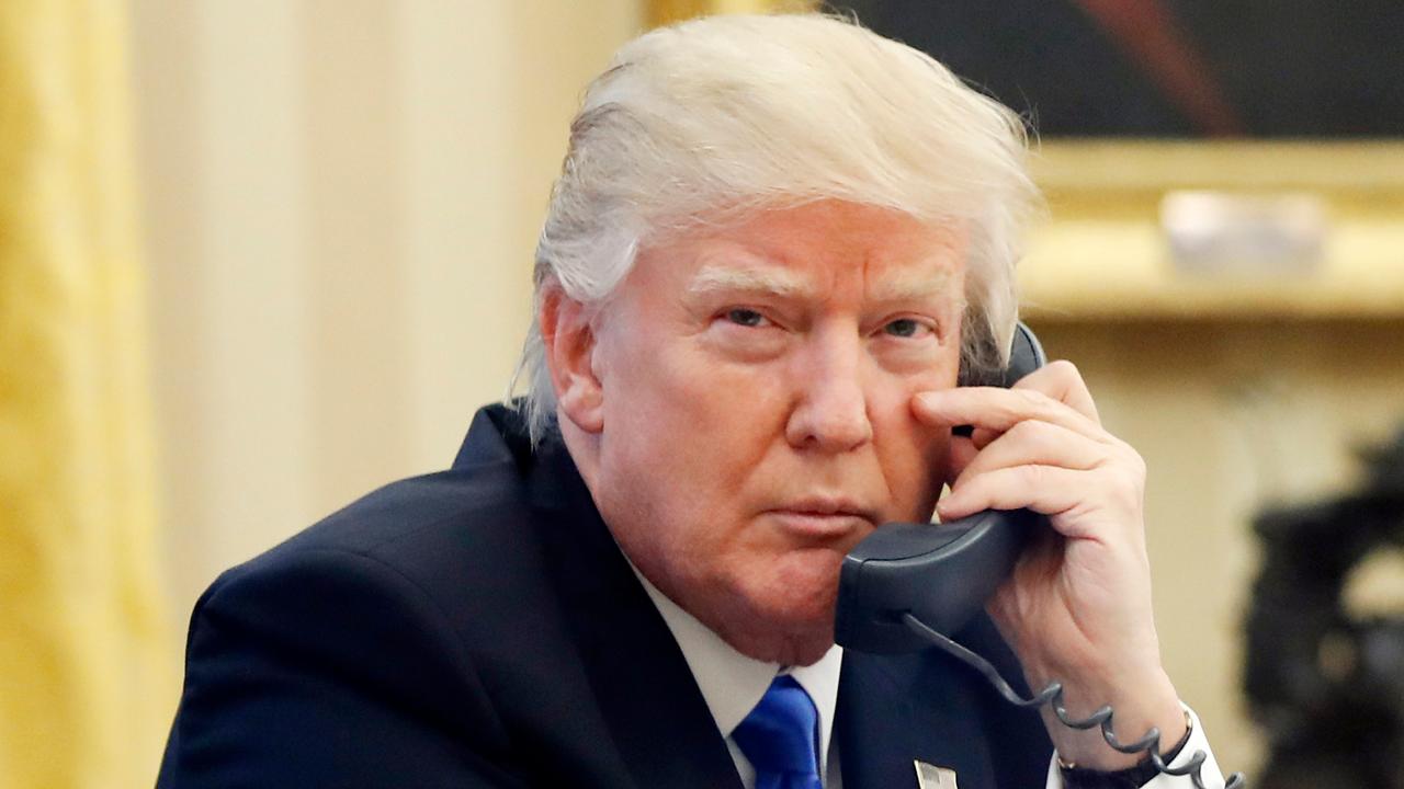 President Trump Calls Leaked Transcripts Disgraceful Fox News Video 