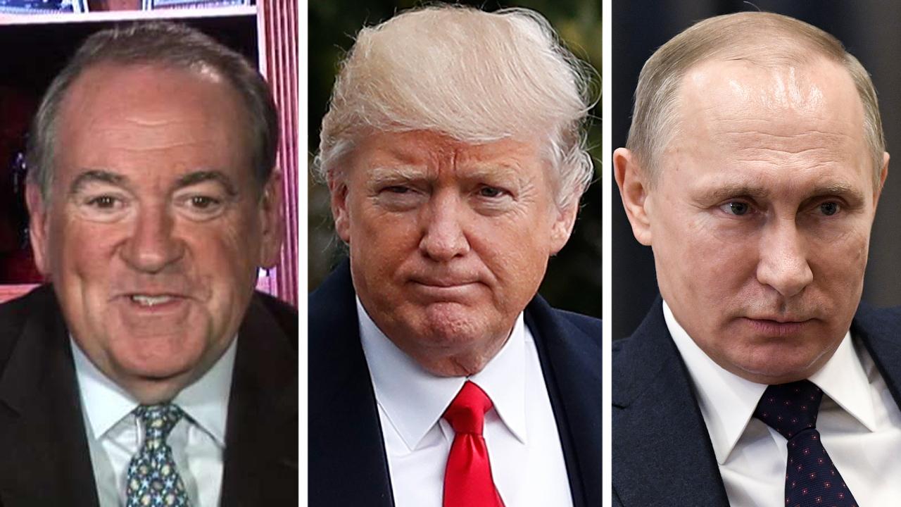 Huckabee: Trump acting more presidential on Putin