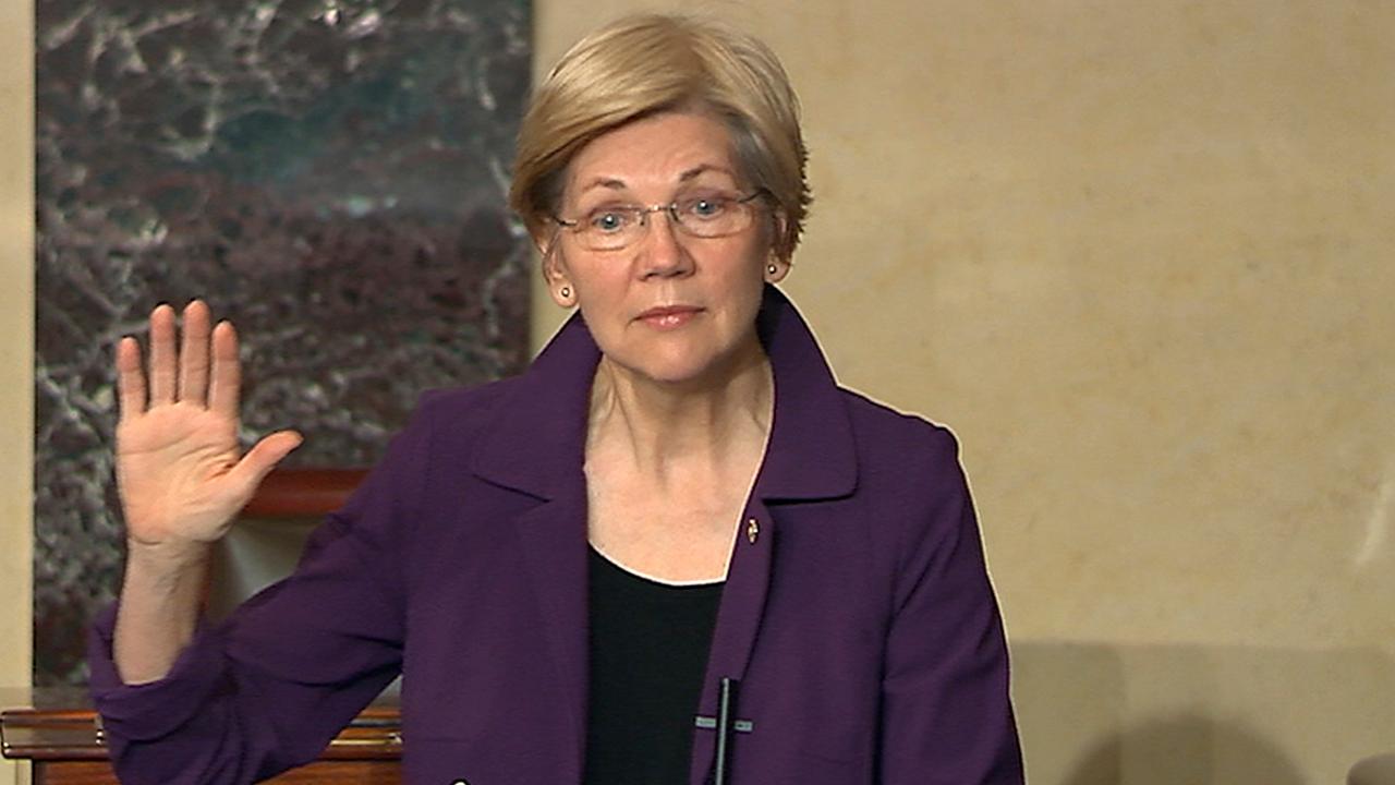 Republican senators vote to silence Elizabeth Warren