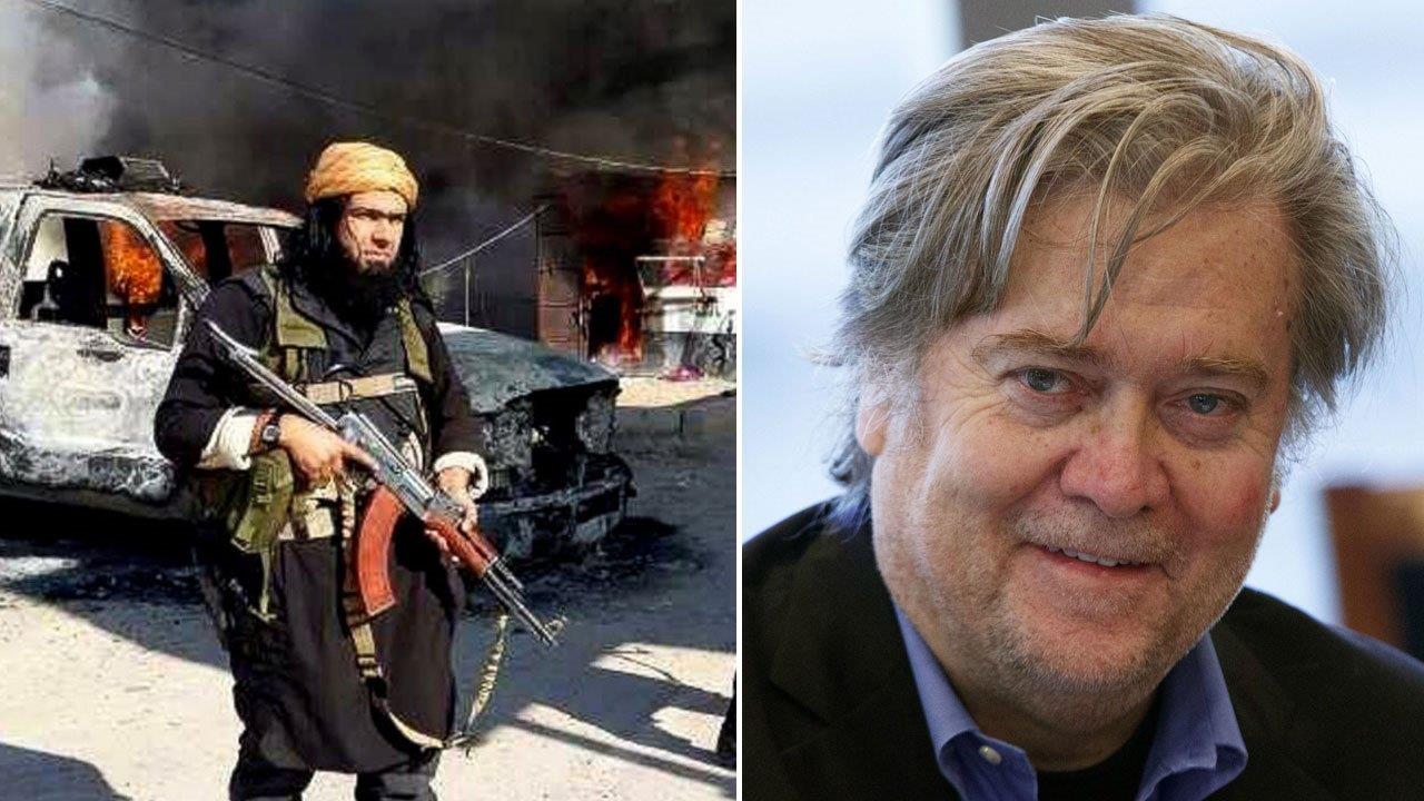 Editorial compares Steve Bannon to ISIS leader