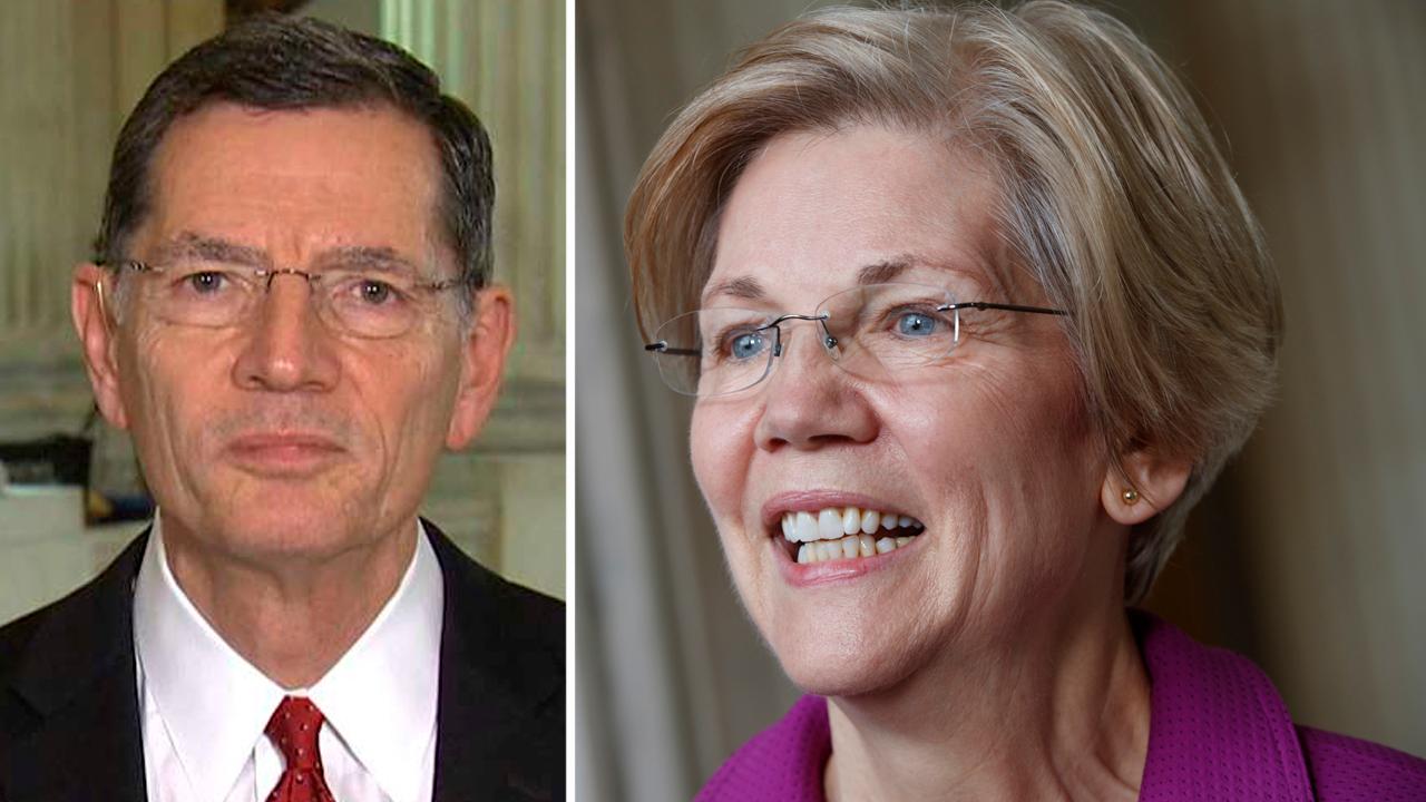 Barrasso: Warren has become liberal face of Democrat Party