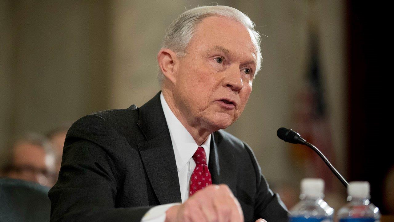 Attorney General Sessions vows to defend President Trump