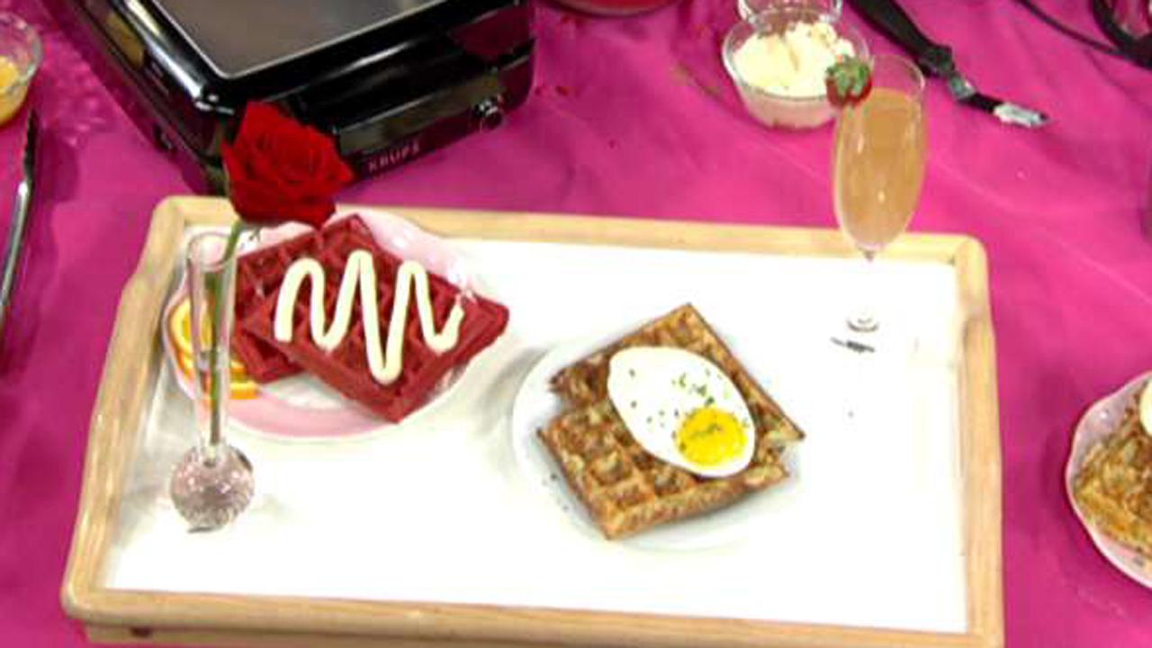 Serving breakfast in bed this Valentine's Day