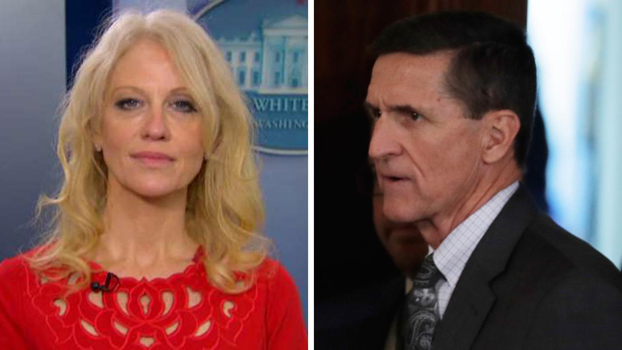 Kellyanne Conway talks timing of Flynn resignation