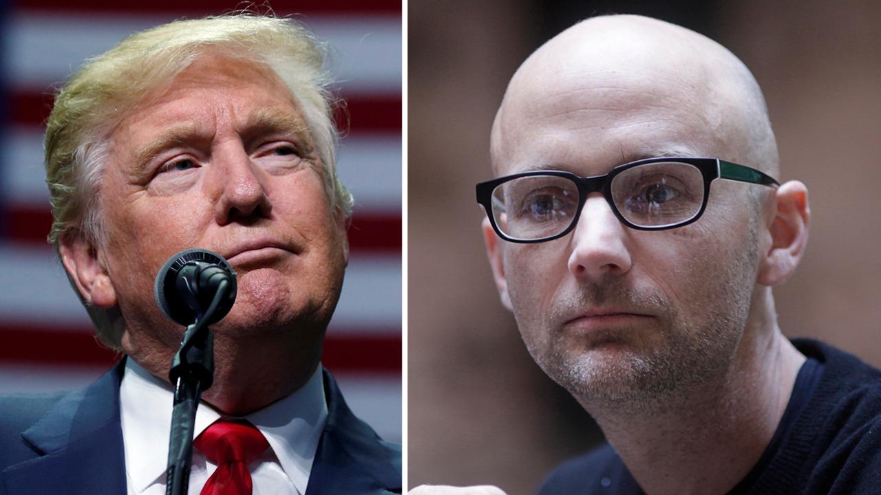 Moby claims Trump is being blackmailed by Russia