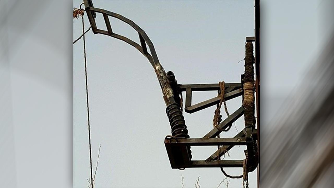 Drug catapult found on Mexican side of US border