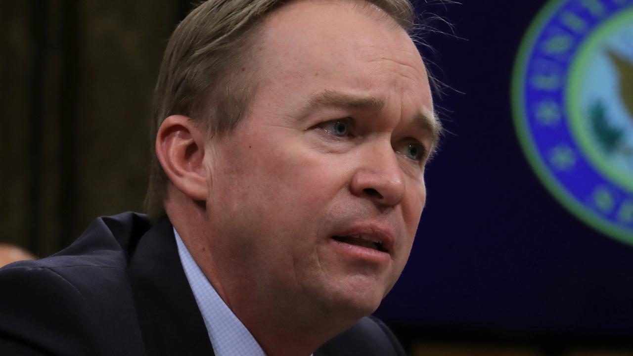 Trump's pick for budget director facing GOP opposition