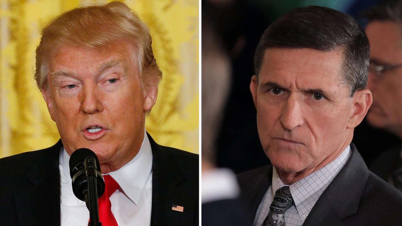 Trump: Flynn did nothing wrong, Russia flap is fake news