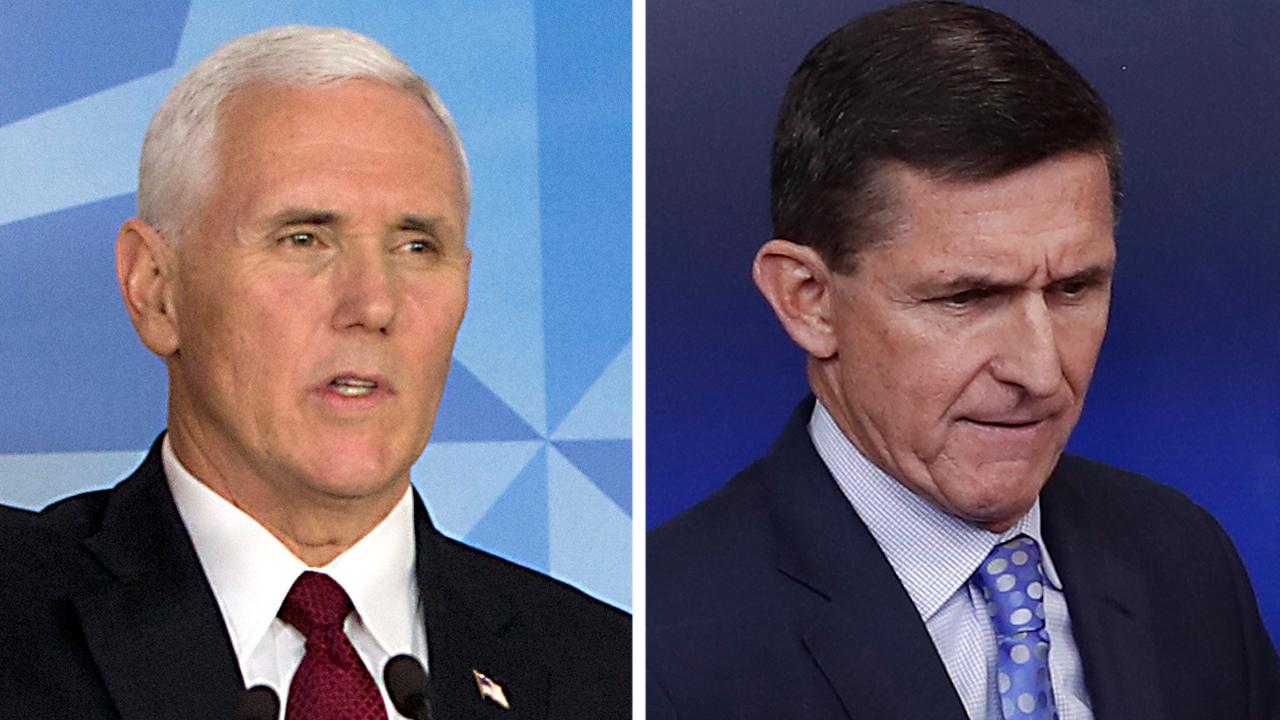 Pence 'disappointed' over Flynn situation