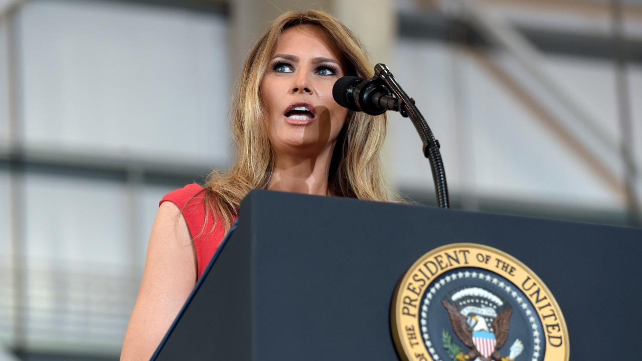 Left attacks first lady over reciting 'The Lord's Prayer'