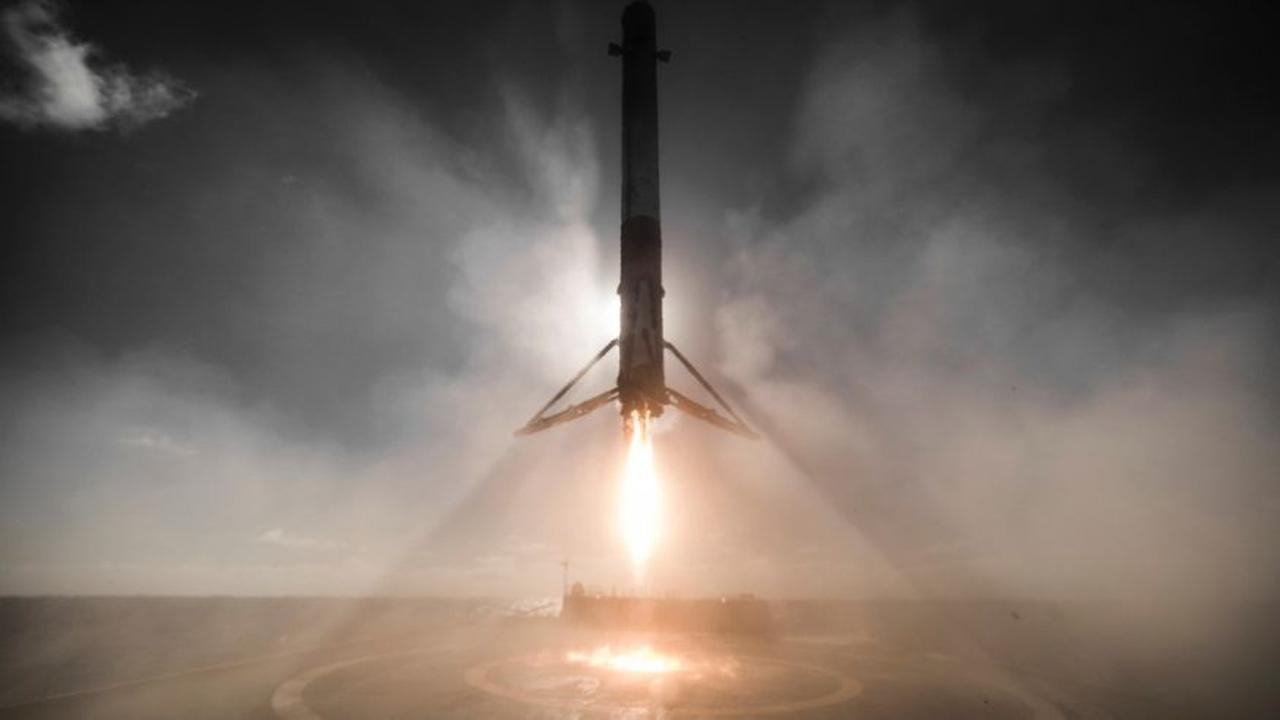'Falcon has landed': SpaceX booster returns to Earth