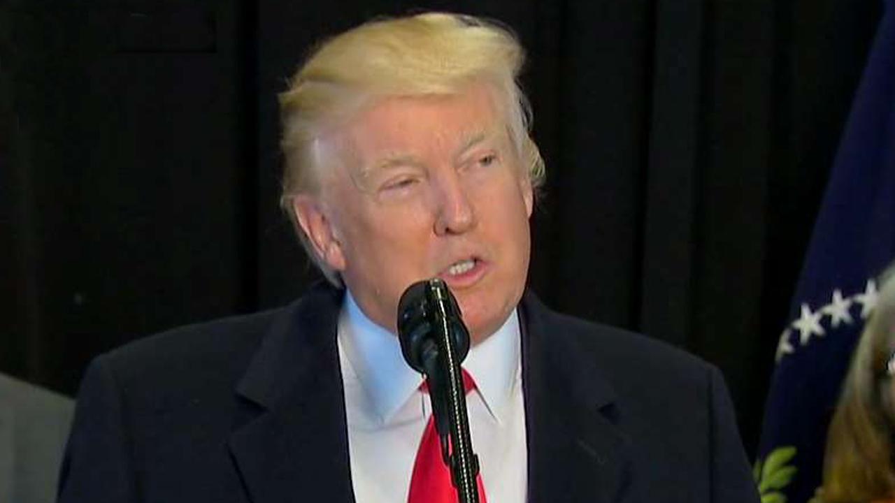 President Trump condemns 'bigotry, intolerance and hatred'