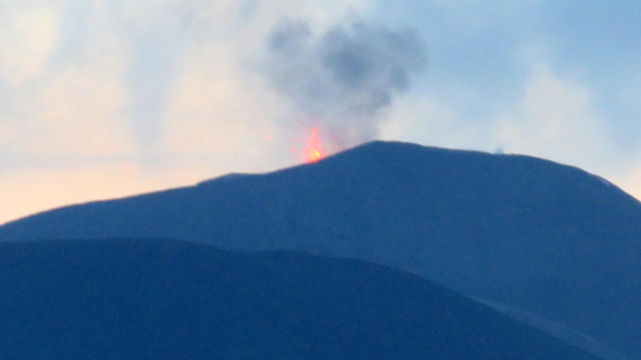 India’s Barren Island volcano erupts, spews lava into air