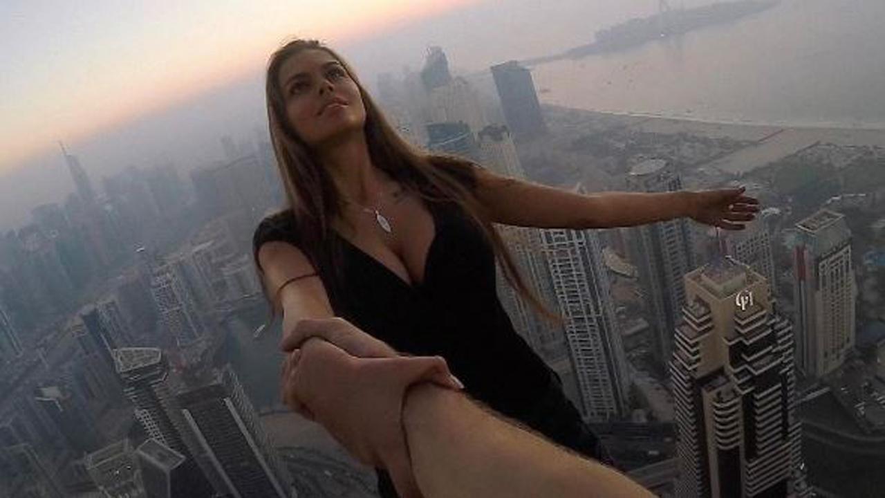 Instagram model survives Dubai skyscraper photo shoot stunt