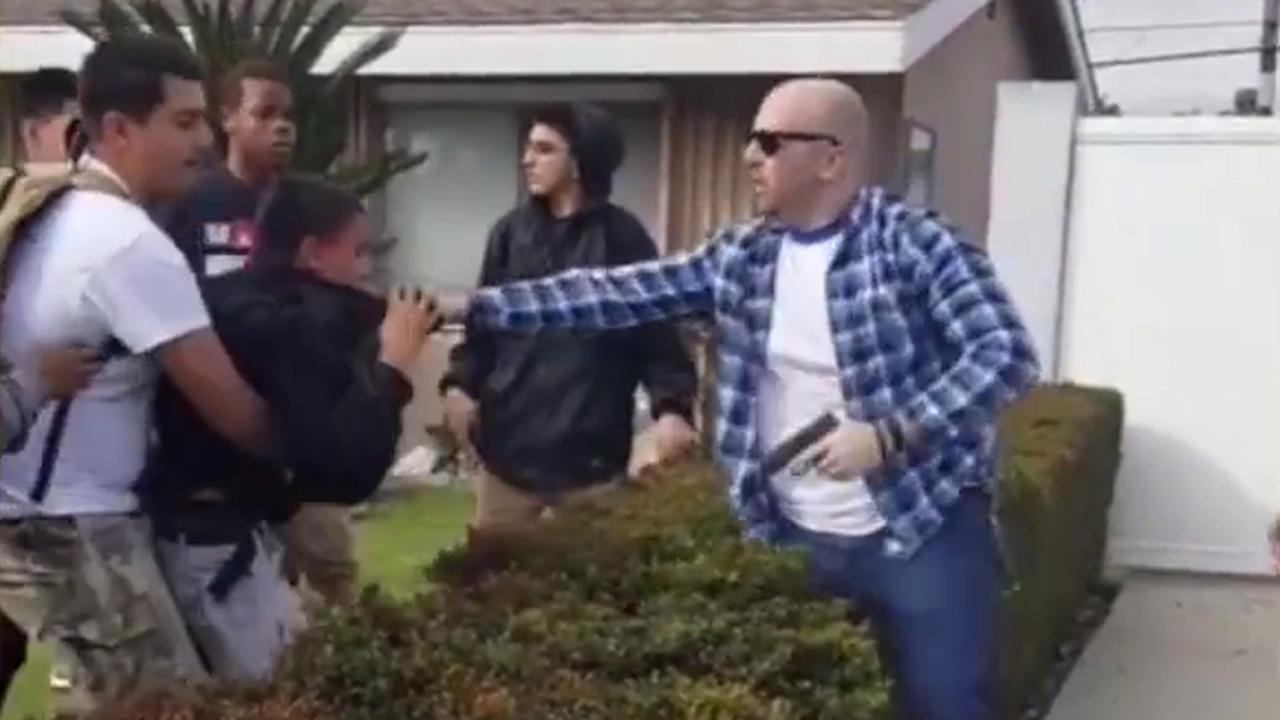 Off-duty police officer fires gun in scuffle with teens