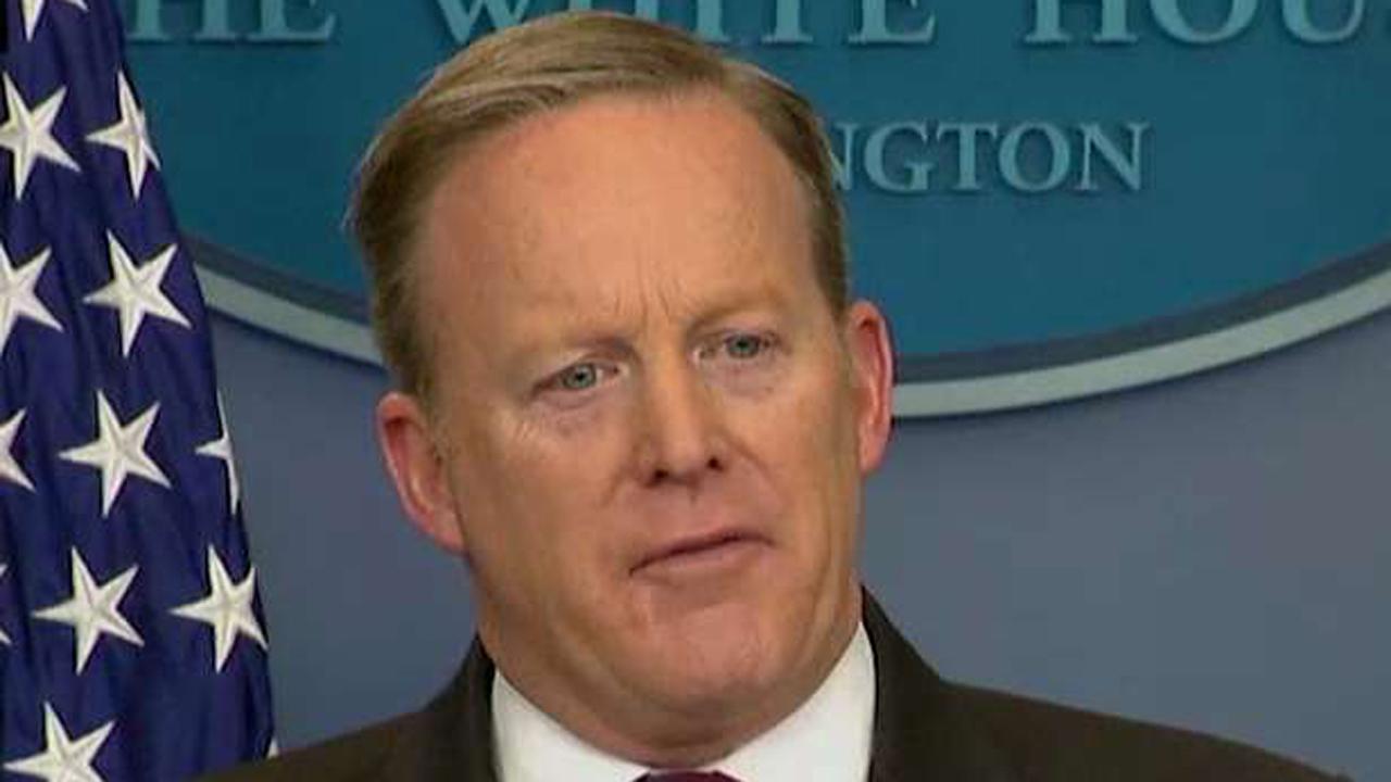 Spicer: School bathrooms are a states rights issue