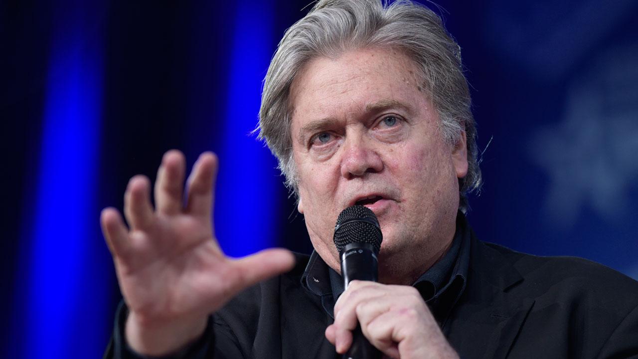 Steve Bannon takes on the media at CPAC