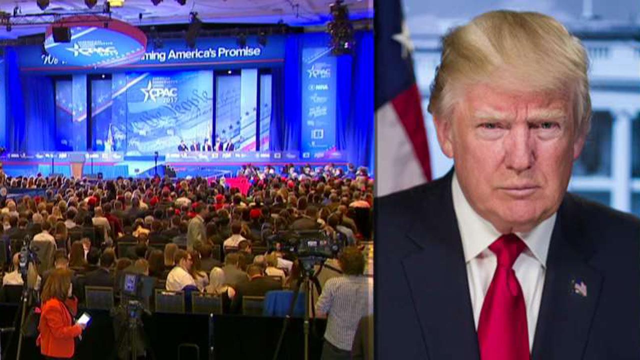President Trump's agenda on display at CPAC