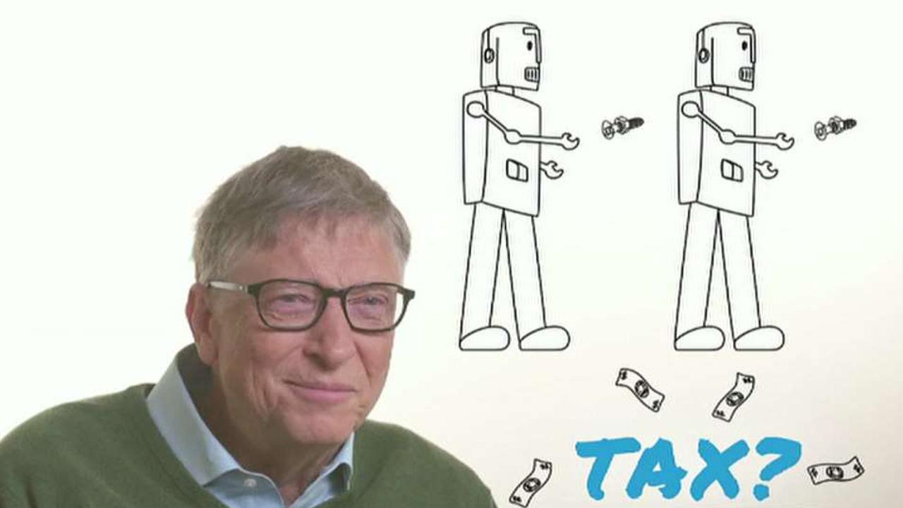 Bill Gates says robots that take your jobs should be taxed