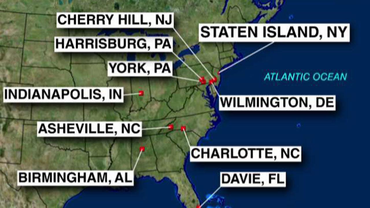 Jewish centers across several states evacuated