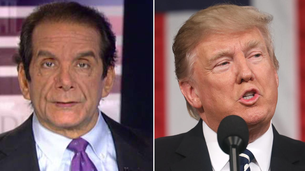 Krauthammer: This should have been Trump's inaugural address