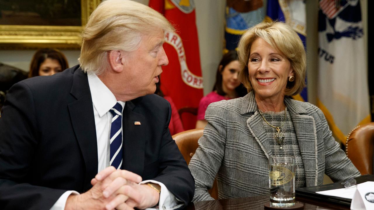 Trump makes new push for school choice