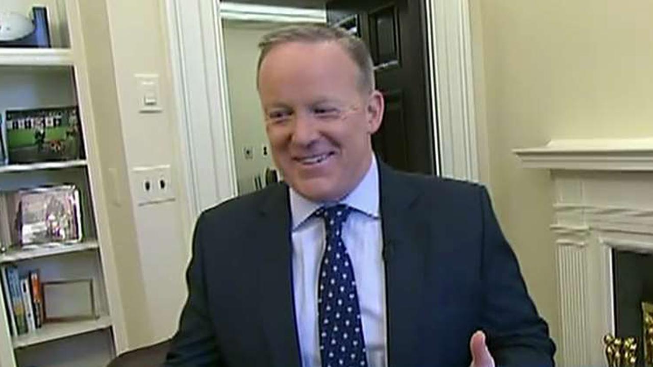 Sean Spicer discusses his day-to-day White House routine