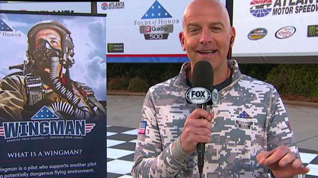 NASCAR works with Folds of Honor to help military families 
