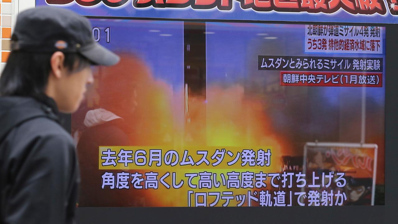 Report: North Korea fires missiles into the Sea of Japan