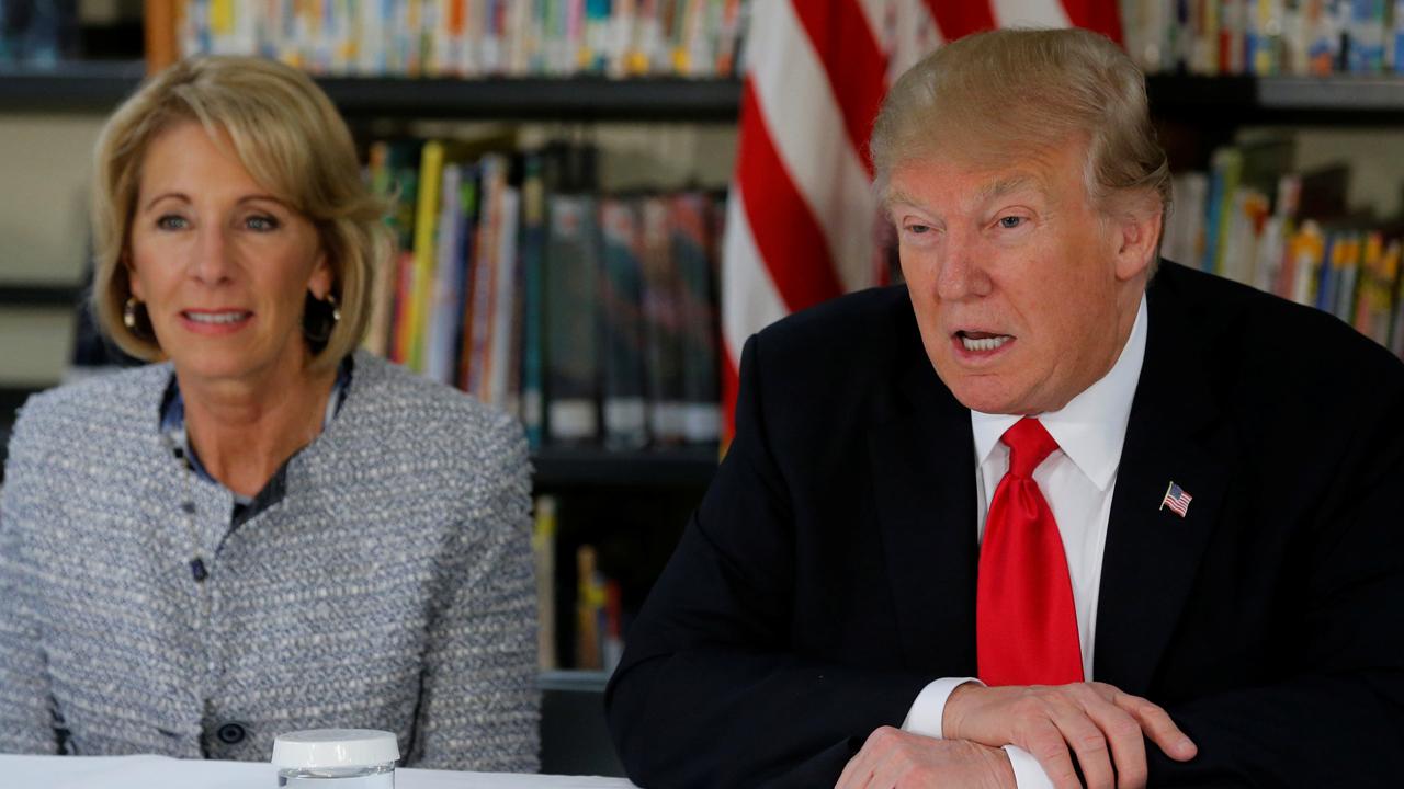 President Trump promotes school choice, vouchers