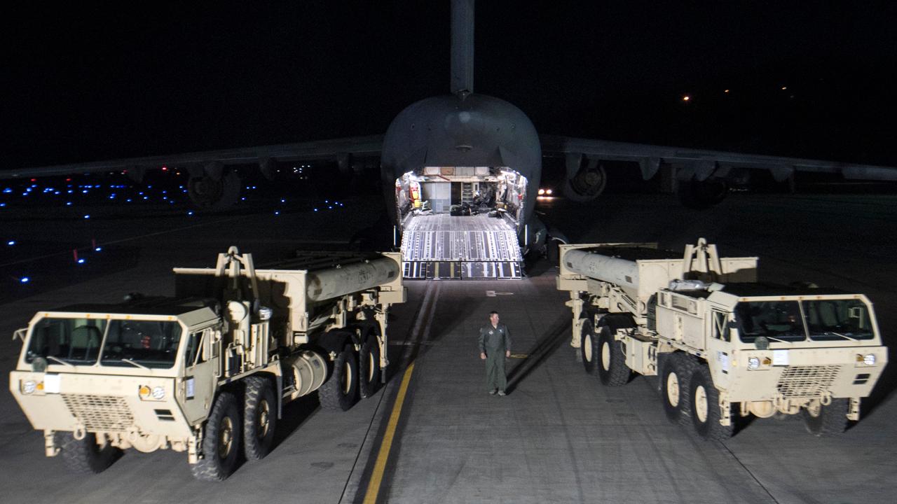 US deploys missile defense system to South Korea