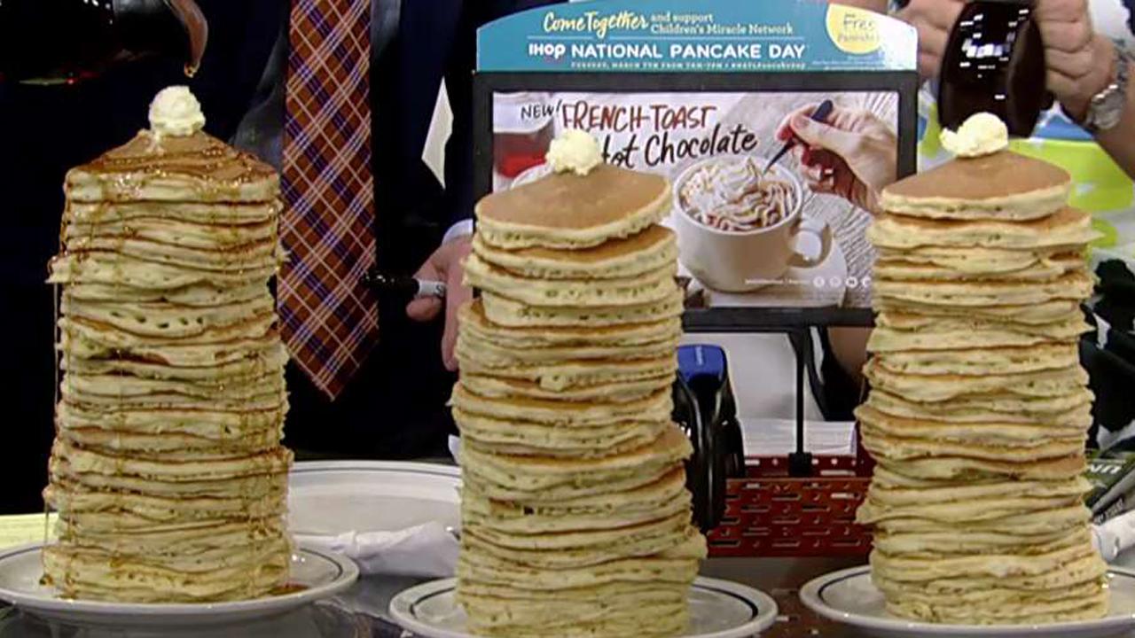 'Fox & Friends' celebrate National Pancake Day