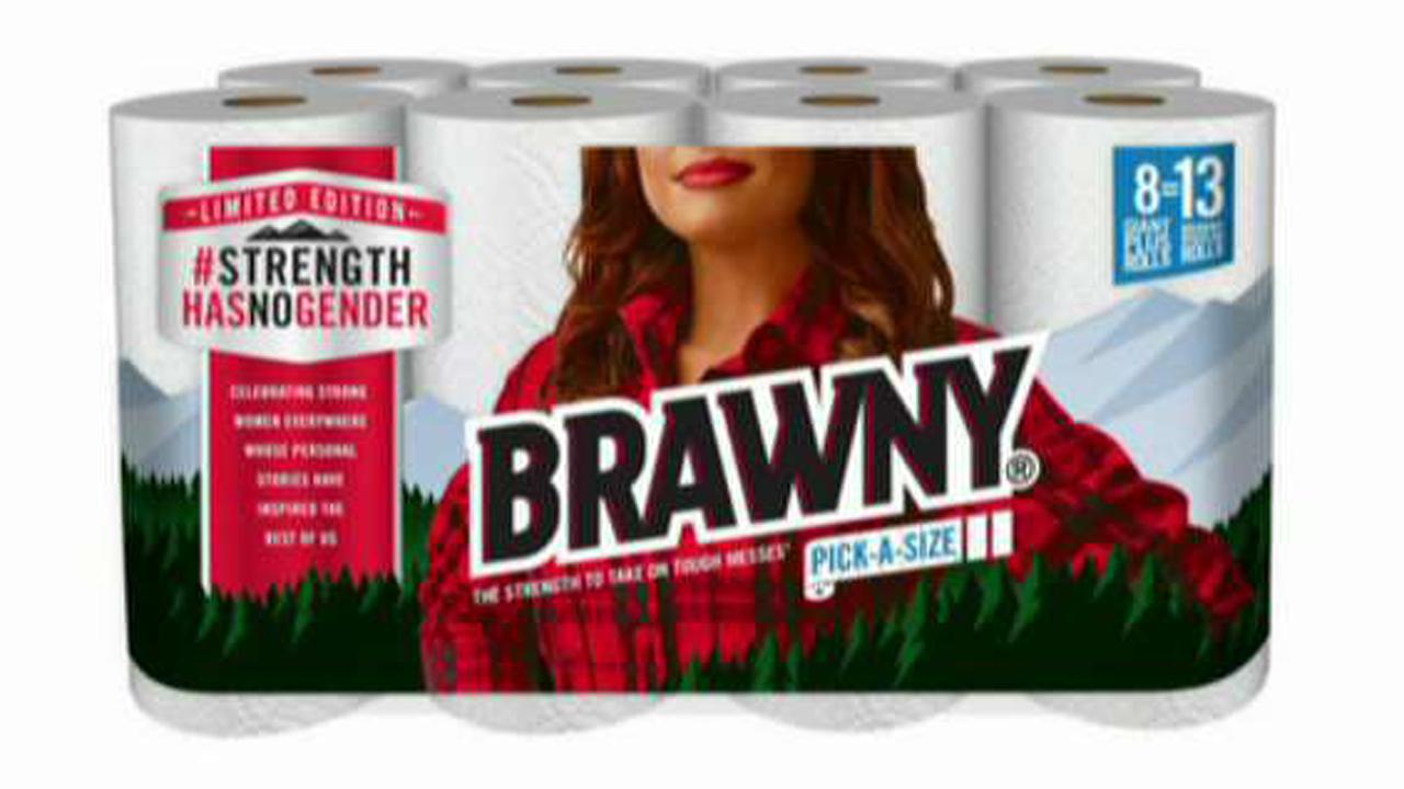The Brawny Man gets replaced by a woman