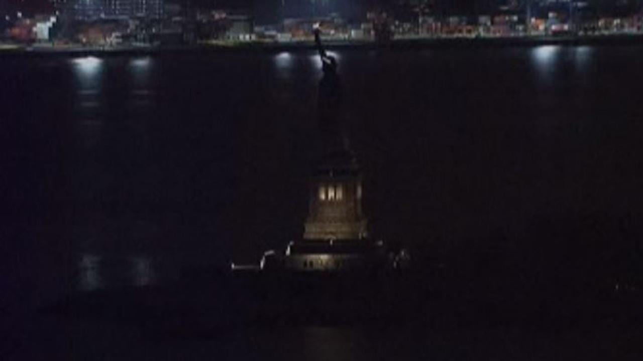 Statue of Liberty goes dark and raises questions