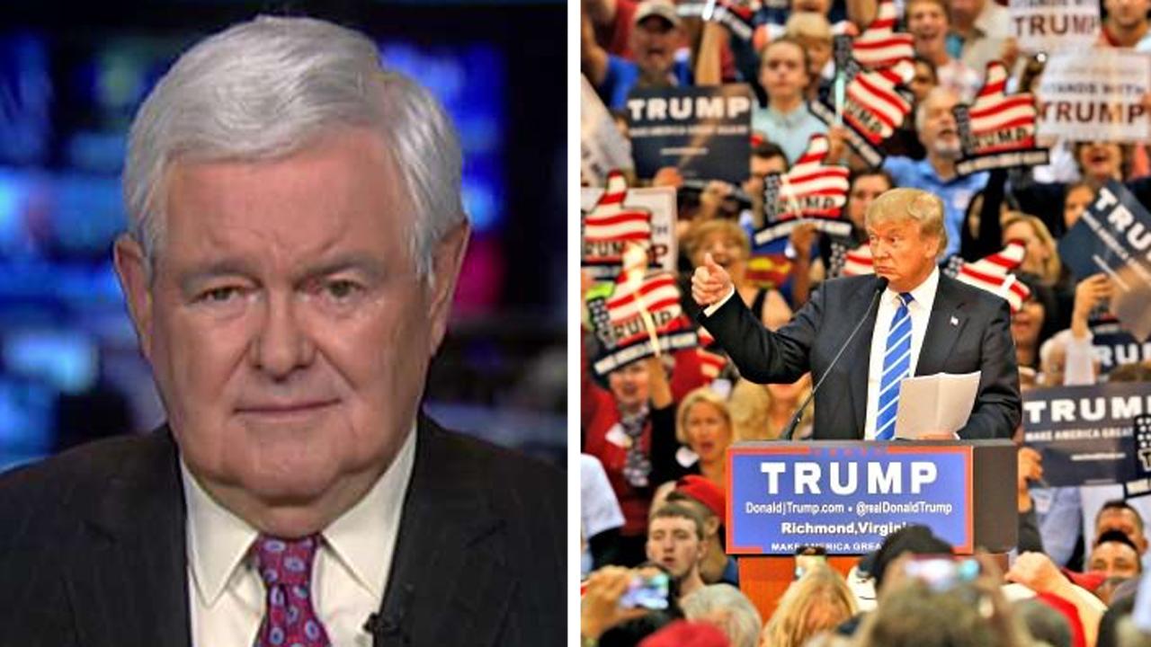 Gingrich on turning the Trump rally into a Trump reality