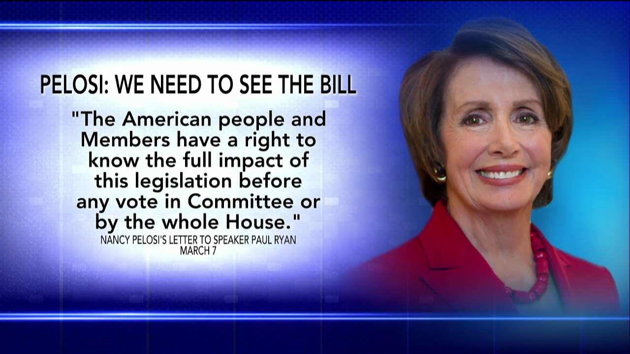 Pelosi on new ObamaCare replacement