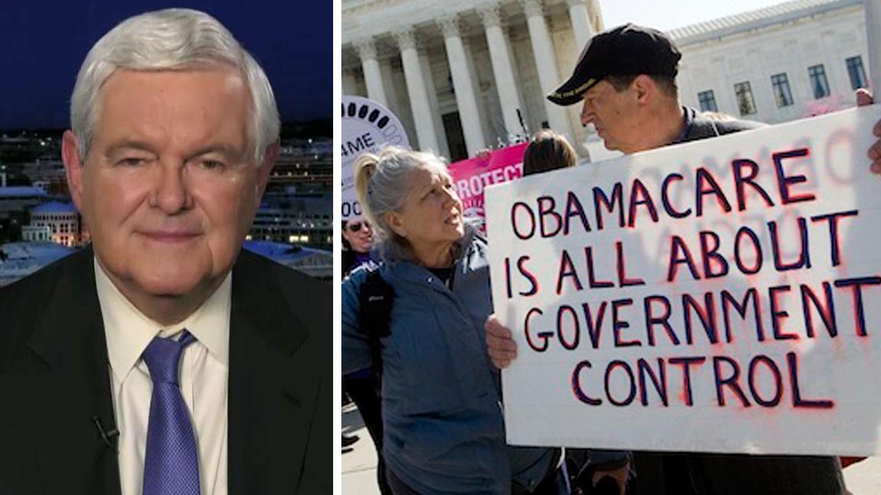 Newt Gingrich on GOP efforts to repeal ObamaCare
