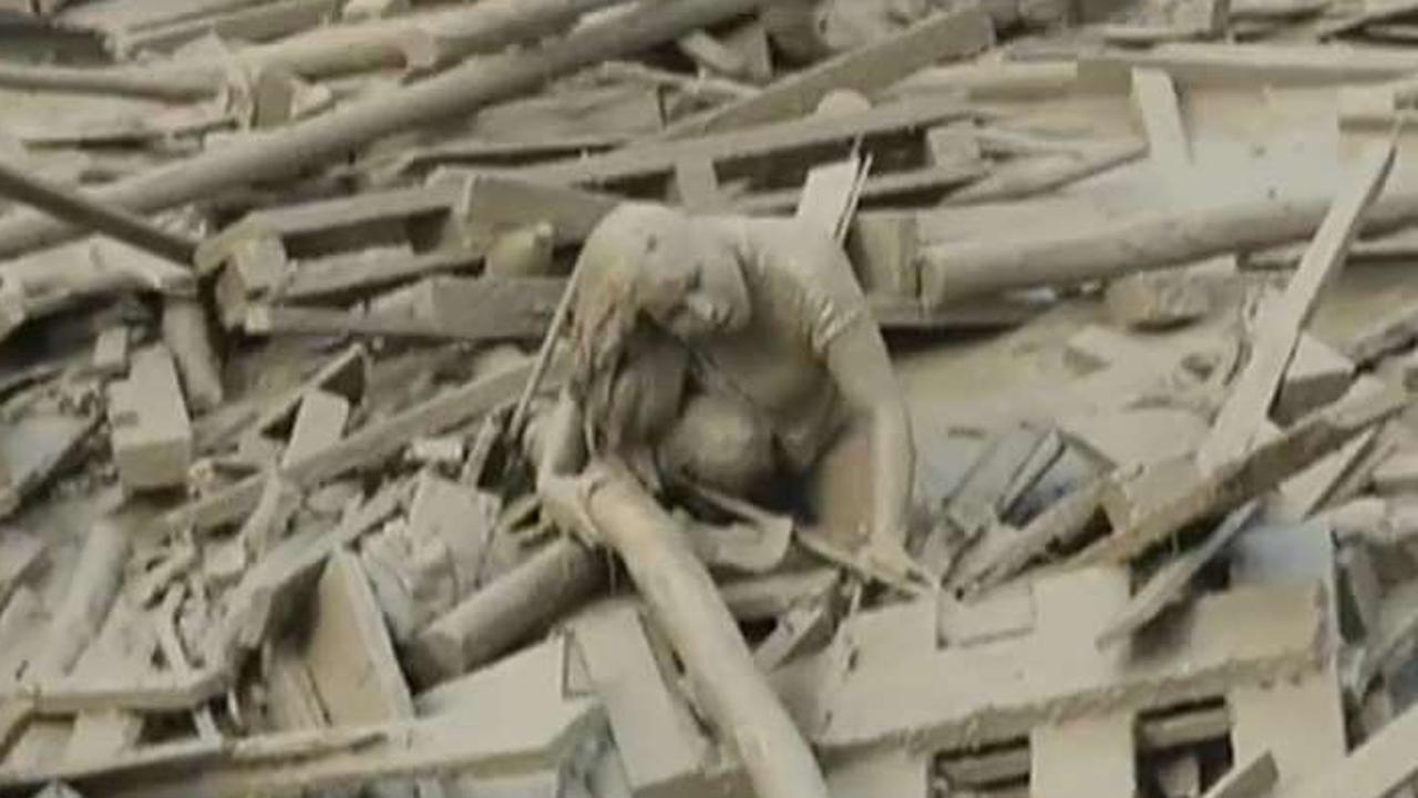 Woman rescued from mudslide in Peru