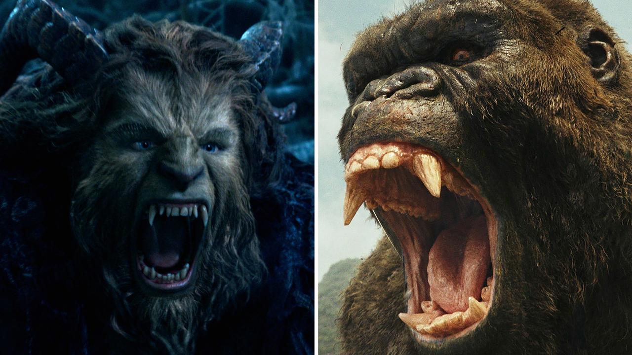 Will 'Beauty and the Beast' slay 'Kong' at the box office?