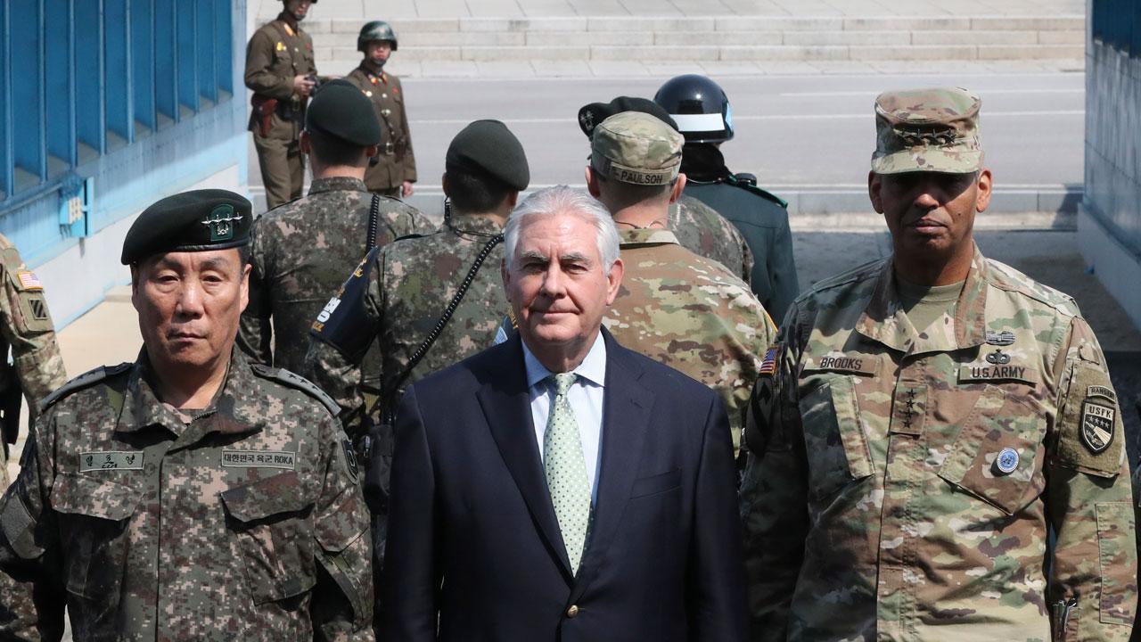 Fox News tours North Korea border with Secretary Tillerson